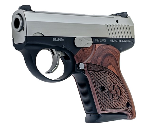 BOND ARMS Bullpup9 9mm Luger, Rosewood Grips, Two-Tone