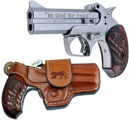 Bond Arms PT2A 2nd Amendment Derringer .45 LC/.410 4.25 in