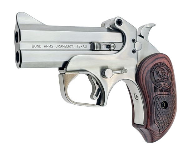 BOND ARMS Snake Slayer .45/.410 3.5″ Stainless Rosewood