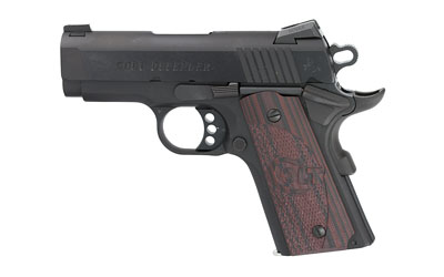 Colt Defender 9mm 3″ Compact Pistol — Blued Slide, Novak Sight