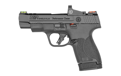 Smith &amp; Wesson M&amp;P Shield Plus PC 9mm 4″ Ported w/ Crimson Trace